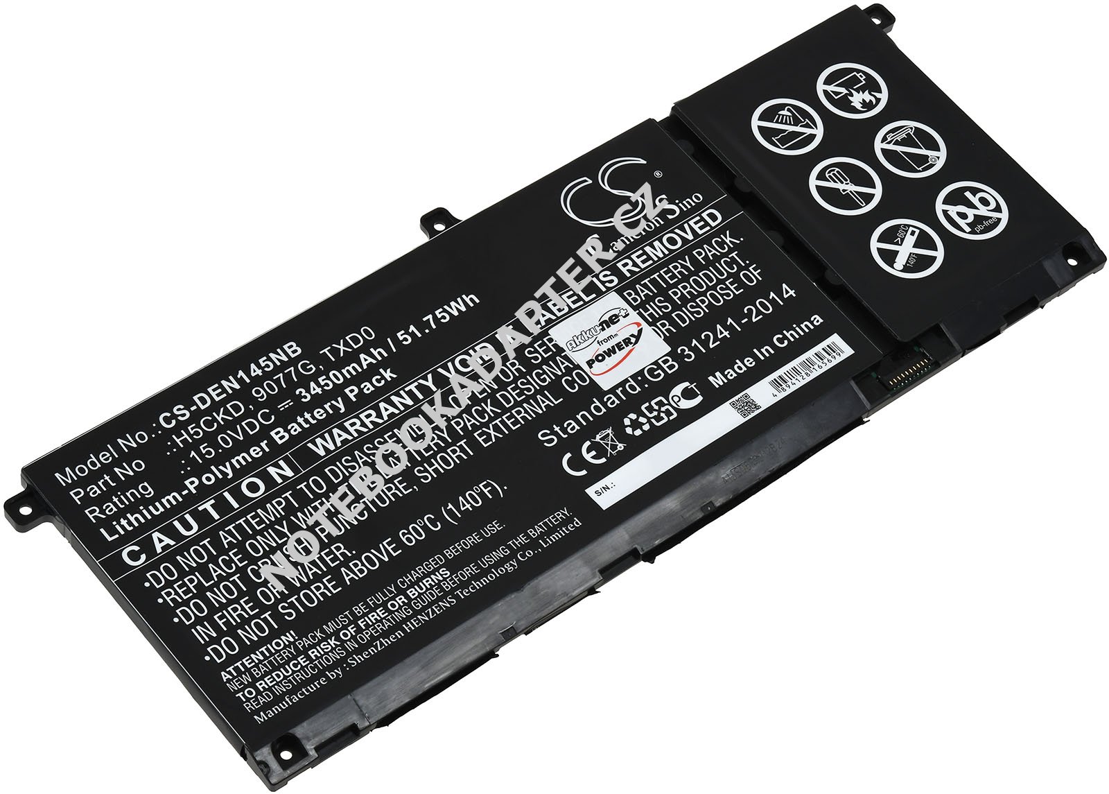 aku pro Dell Latitude 14 5401