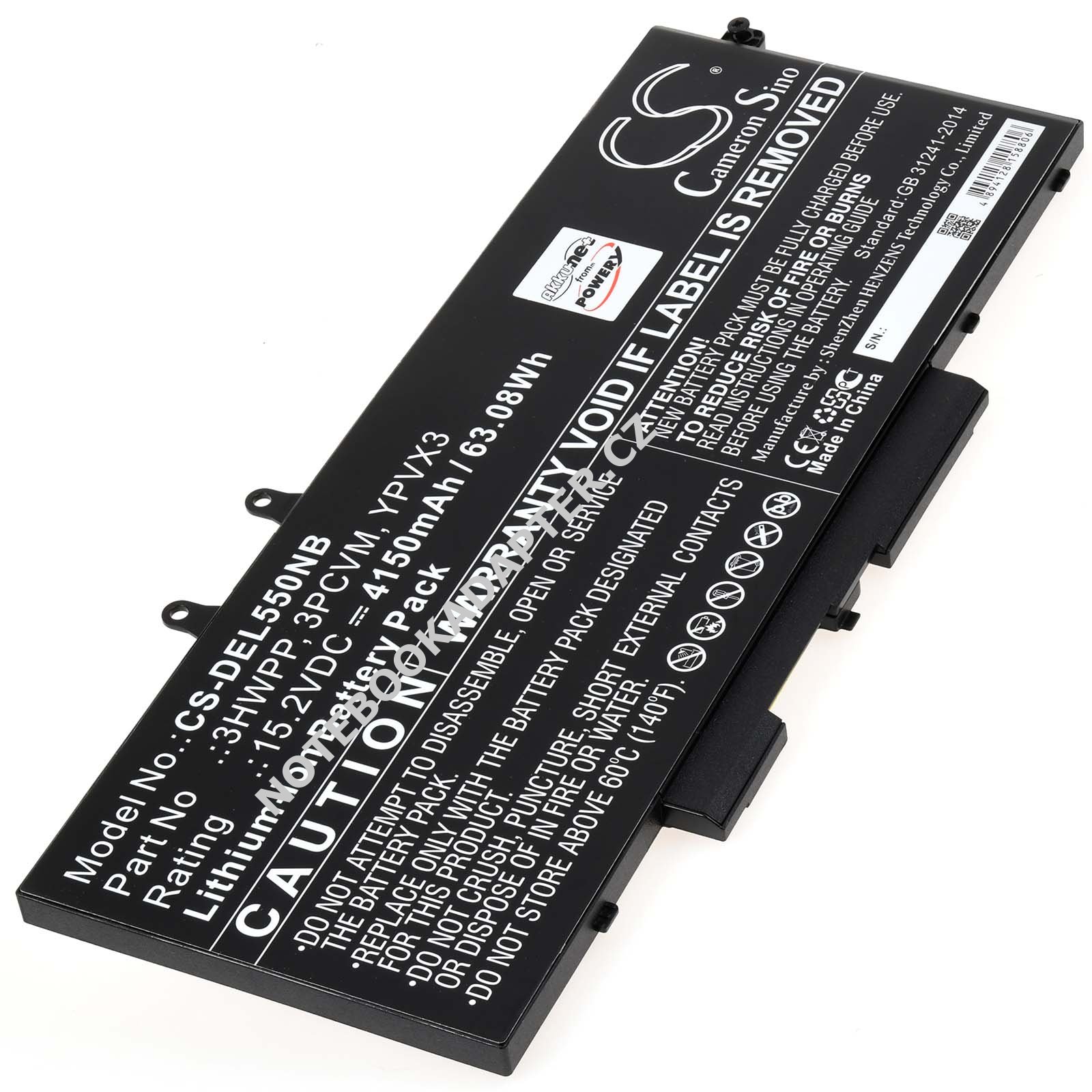 aku pro Dell Latitude 14 5410 N012L541014EMEA_UBU