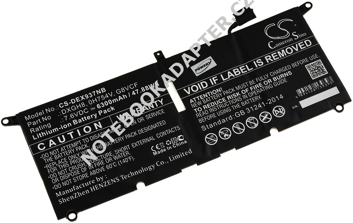 aku pro Dell XPS 13-9370-D1705G