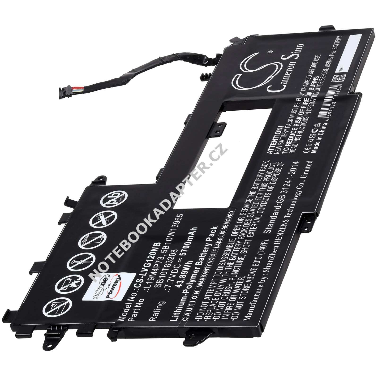 aku pro Lenovo ThinkPad X1 Titanium Yoga Gen 1 20QA0030GE