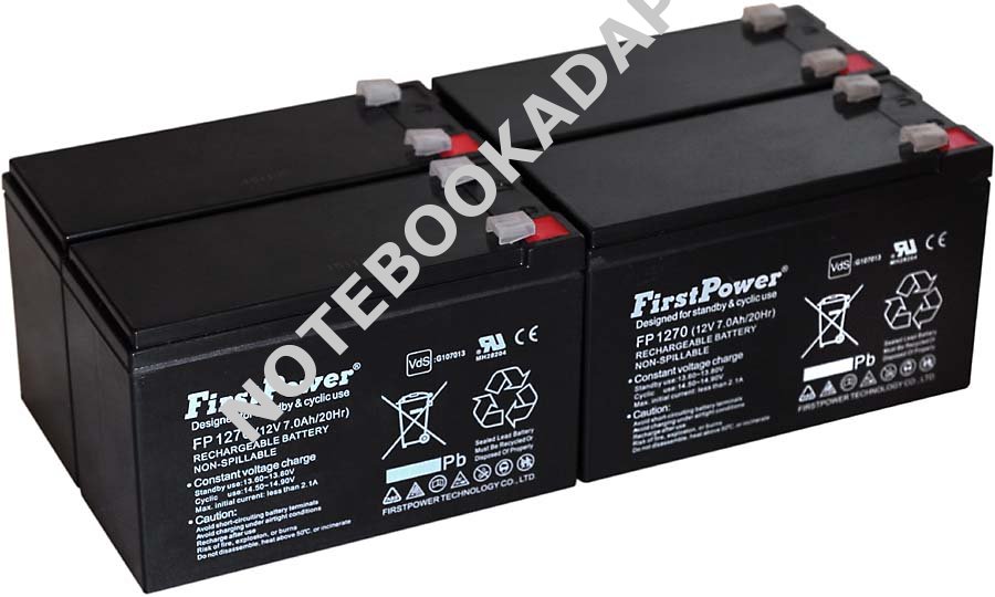 aku pro UPS APC RBC 23 7Ah 12V - FirstPower originál